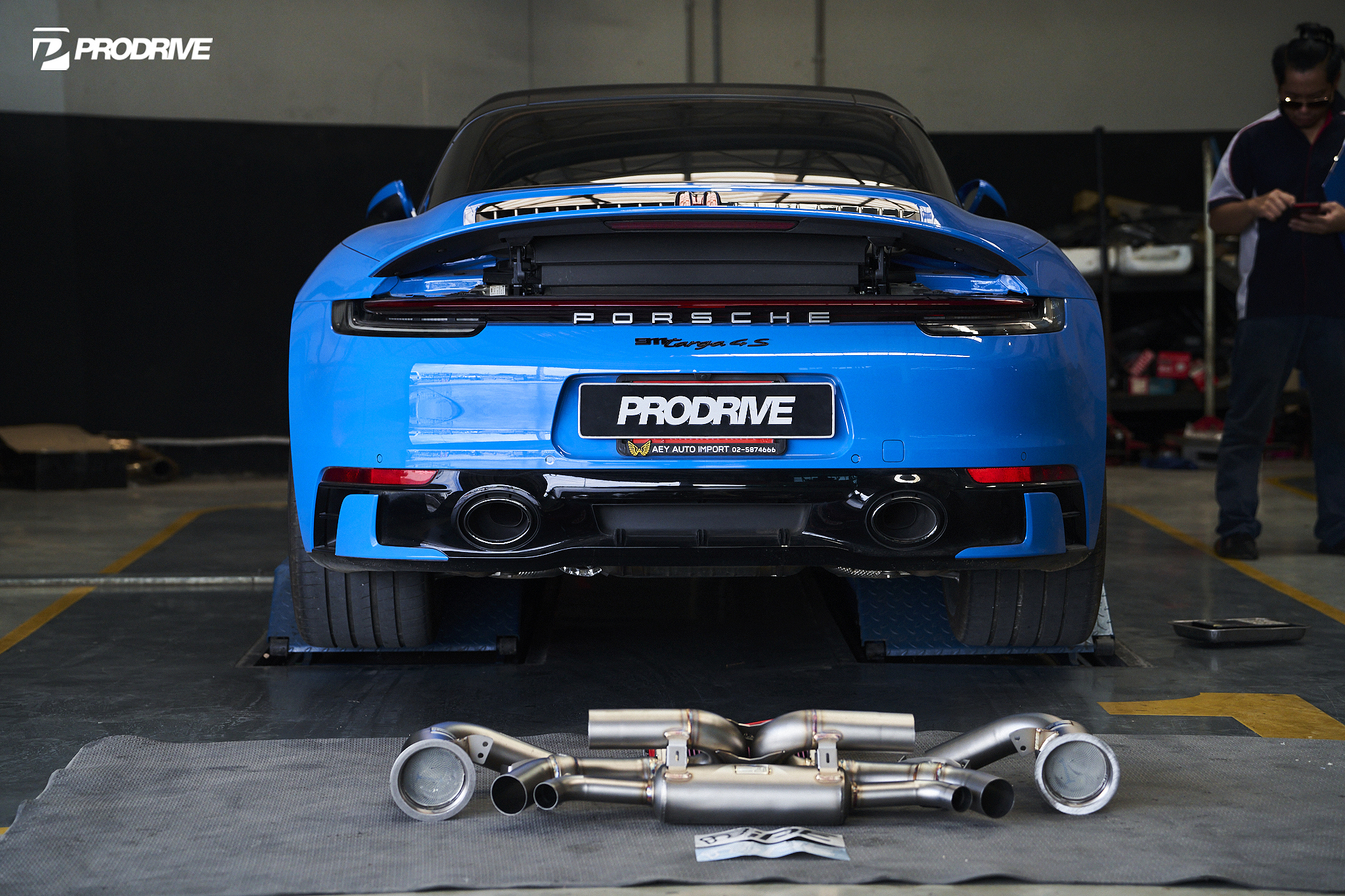 Porsche 992 Targa x IPE Innotech F1