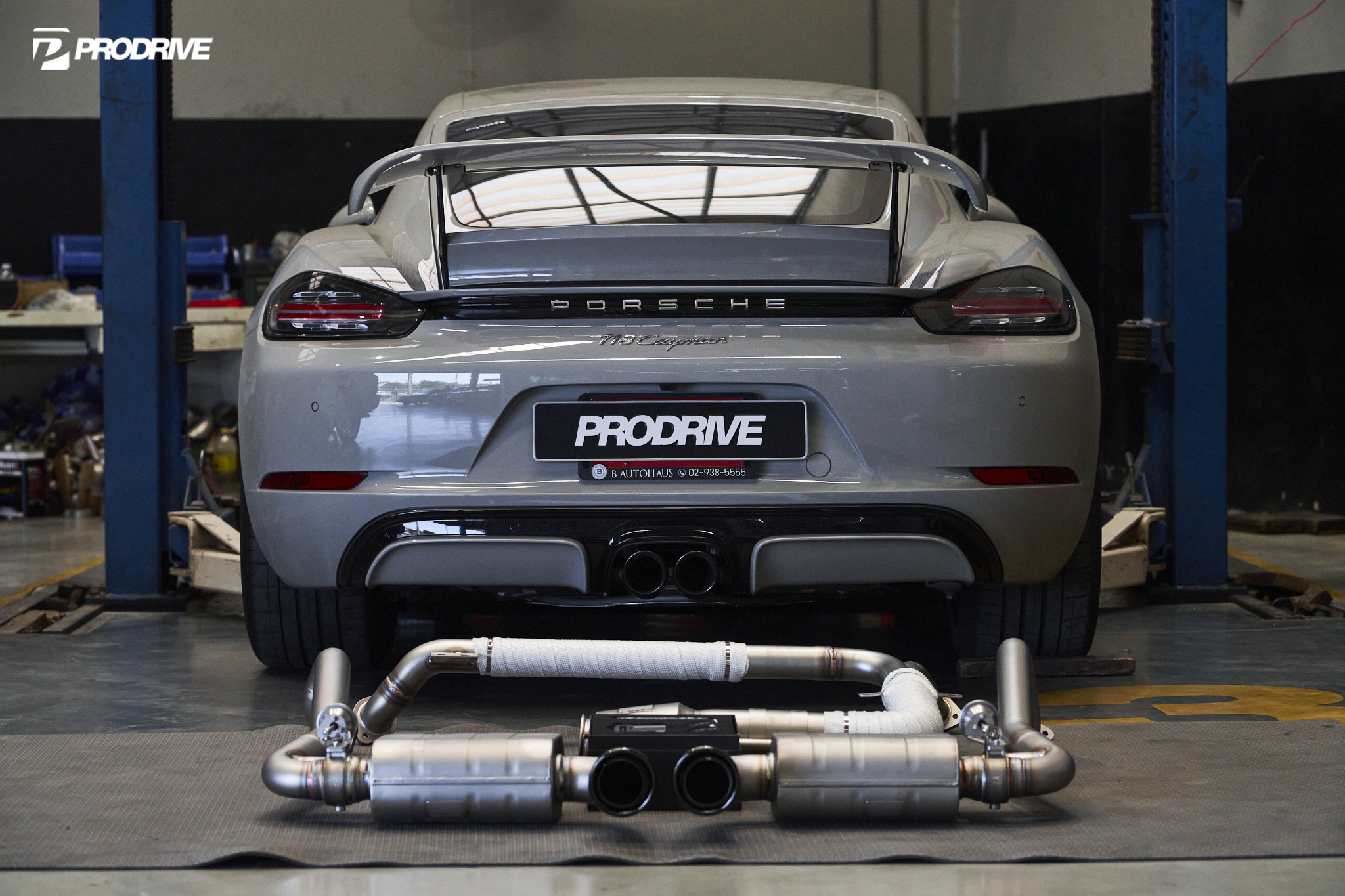 Porsche Cayman 718 x IPE Innotech F1 Exhaust